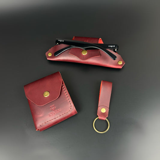 Hakiki Deri Özel Set