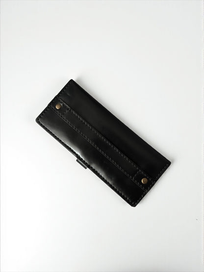 Hakiki Deri Dikey Cüzdan