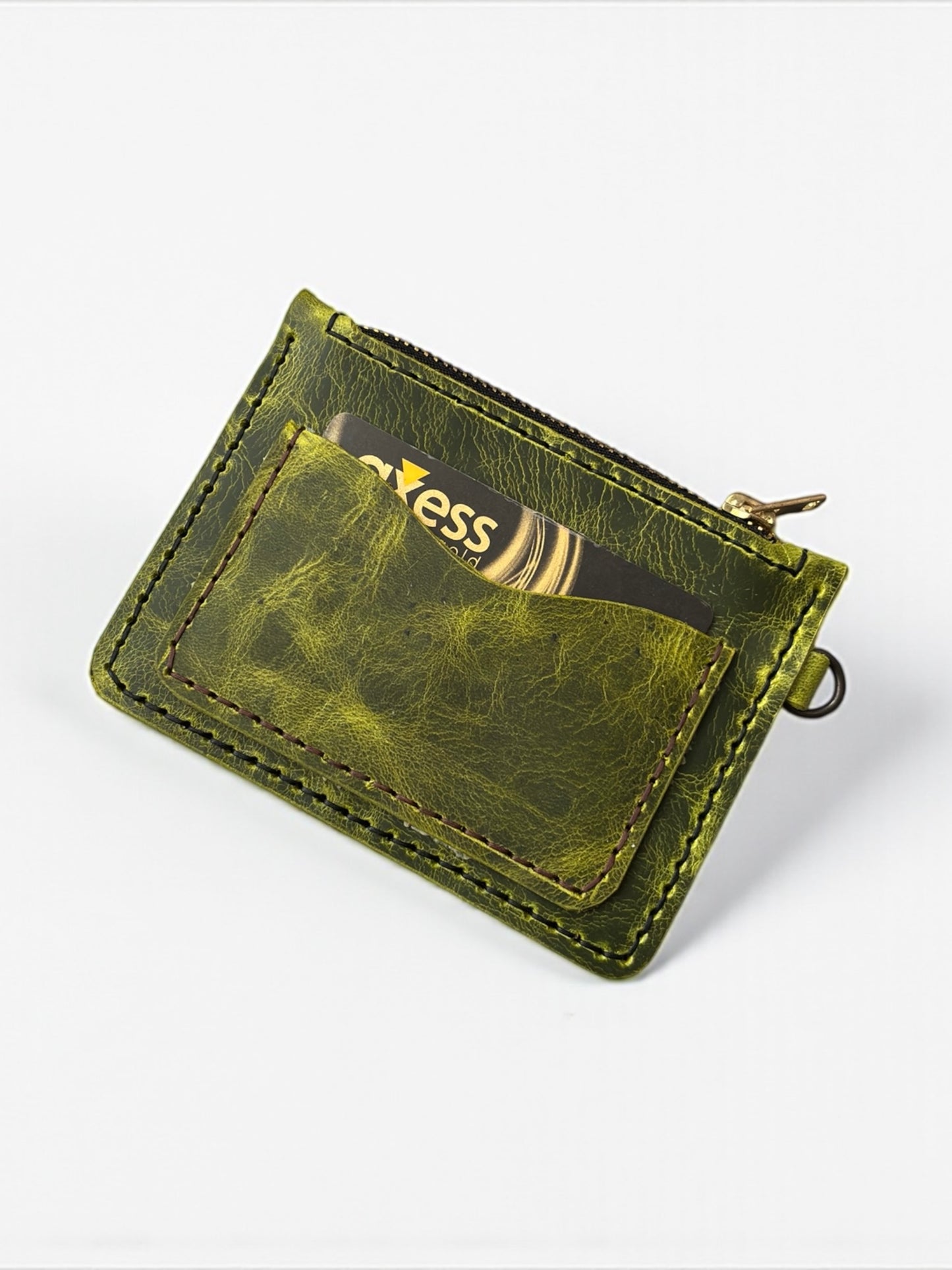 Hakiki Deri Cüzdan Kartlık Charm￼