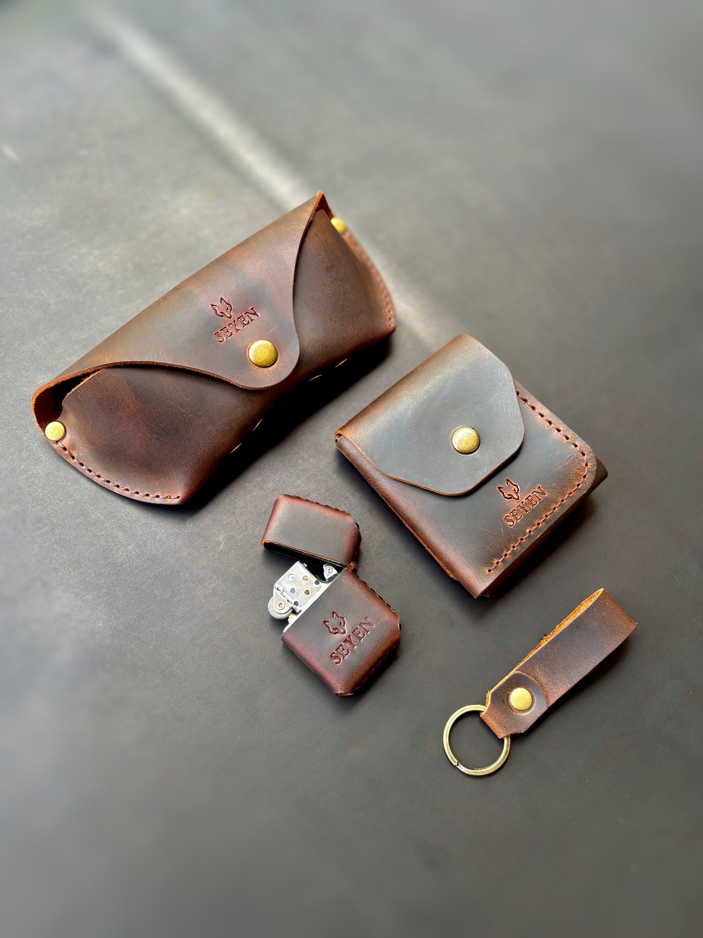 Hakiki Deri Set