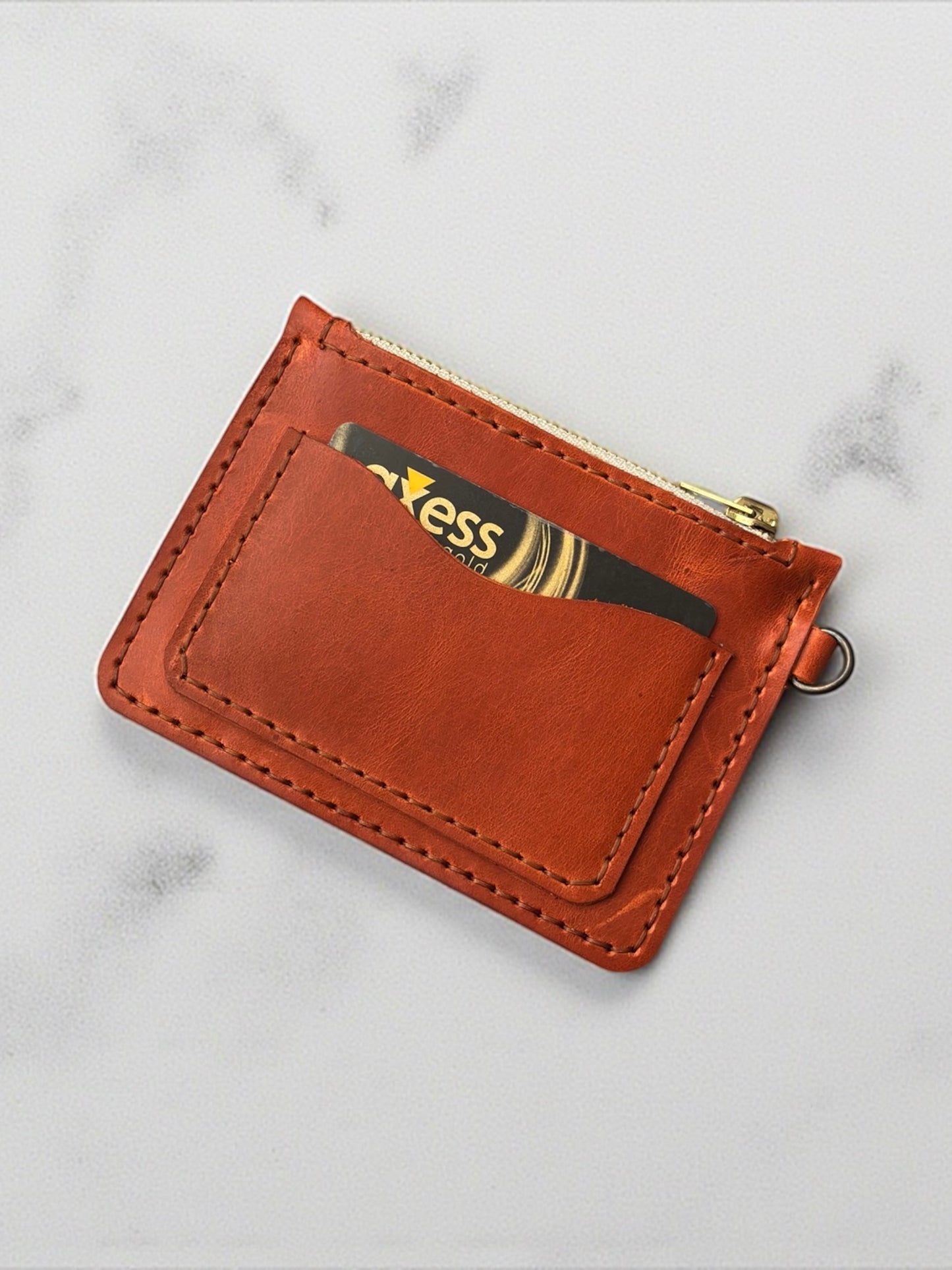 Hakiki Deri Cüzdan Kartlık Charm￼