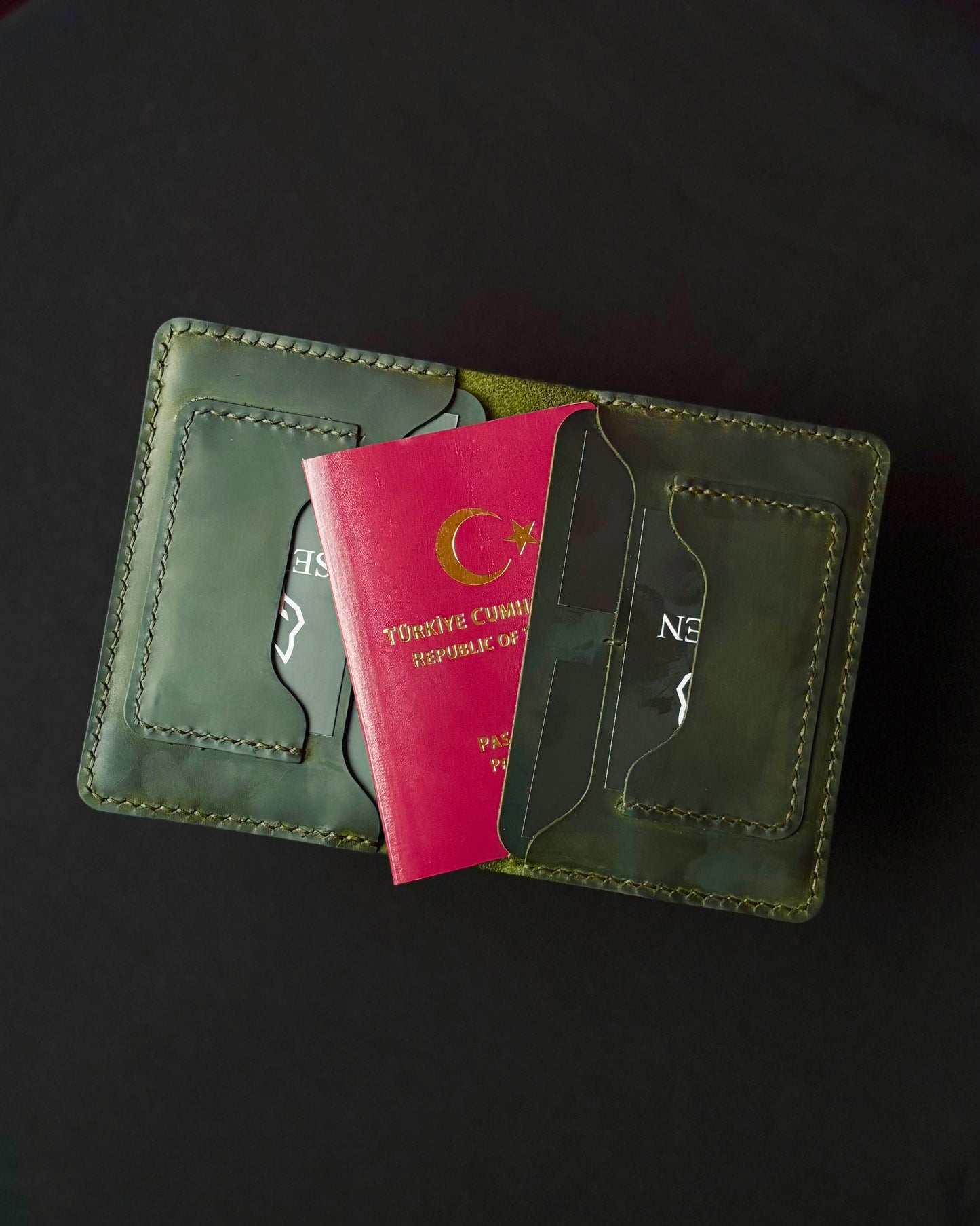 Hakiki Deri Pasaport Kılıfı