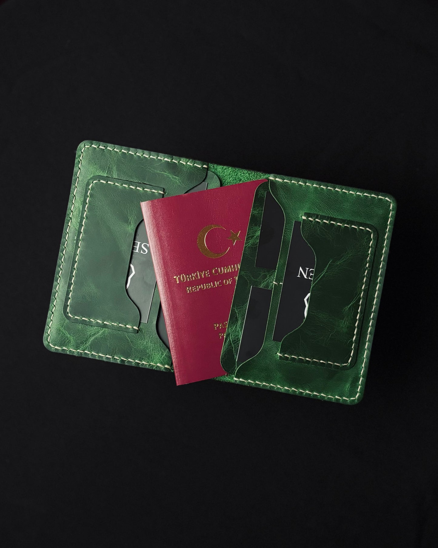 Hakiki Deri Pasaport Kılıfı