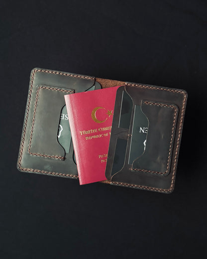 Hakiki Deri Pasaport Kılıfı